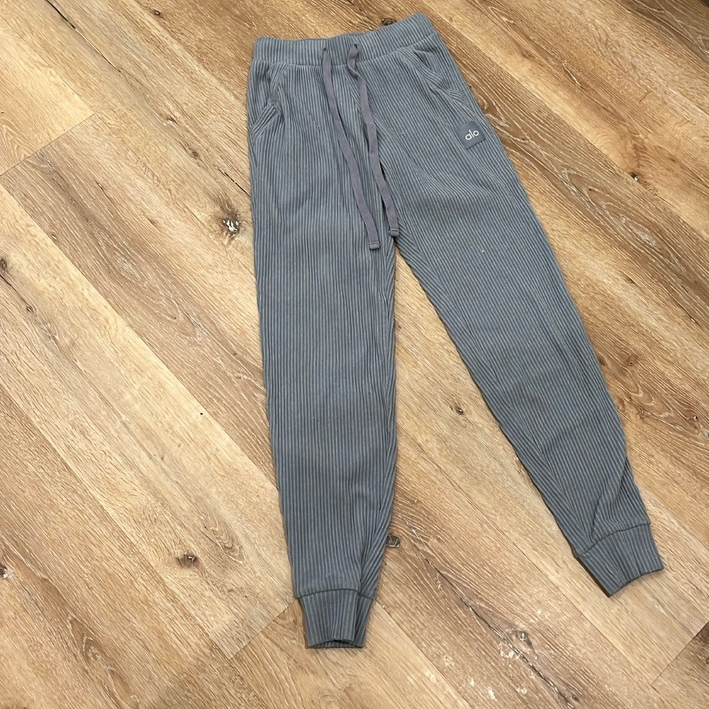 Steel Blue Alo Muse Sweatpants